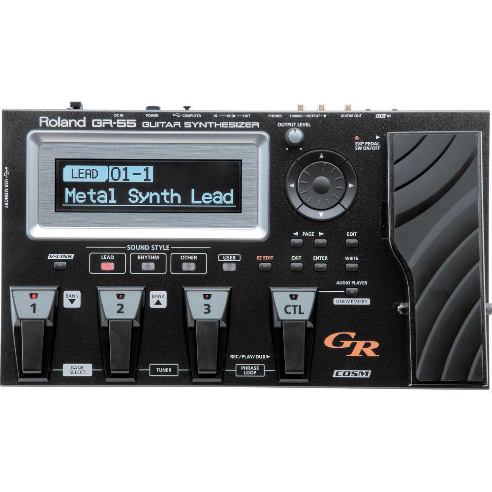 Roland GR-55 Guitar Synthesizer with GK-3 Pickup