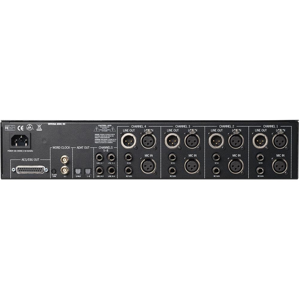 Universal Audio 4-710D - Tone Blending Twin-Finity Microphone Preamp and DI