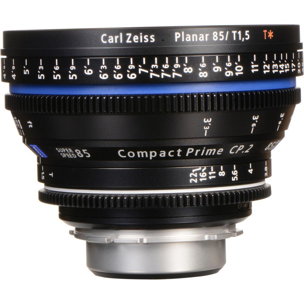ZEISS Compact Prime CP.2 85mm T1.5 Super Speed PL Mount with Imperial Markings