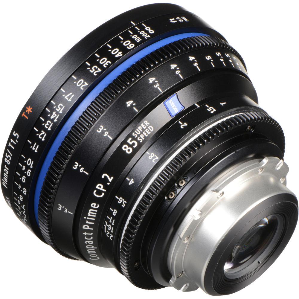 ZEISS Compact Prime CP.2 85mm T1.5 Super Speed PL Mount with Imperial Markings