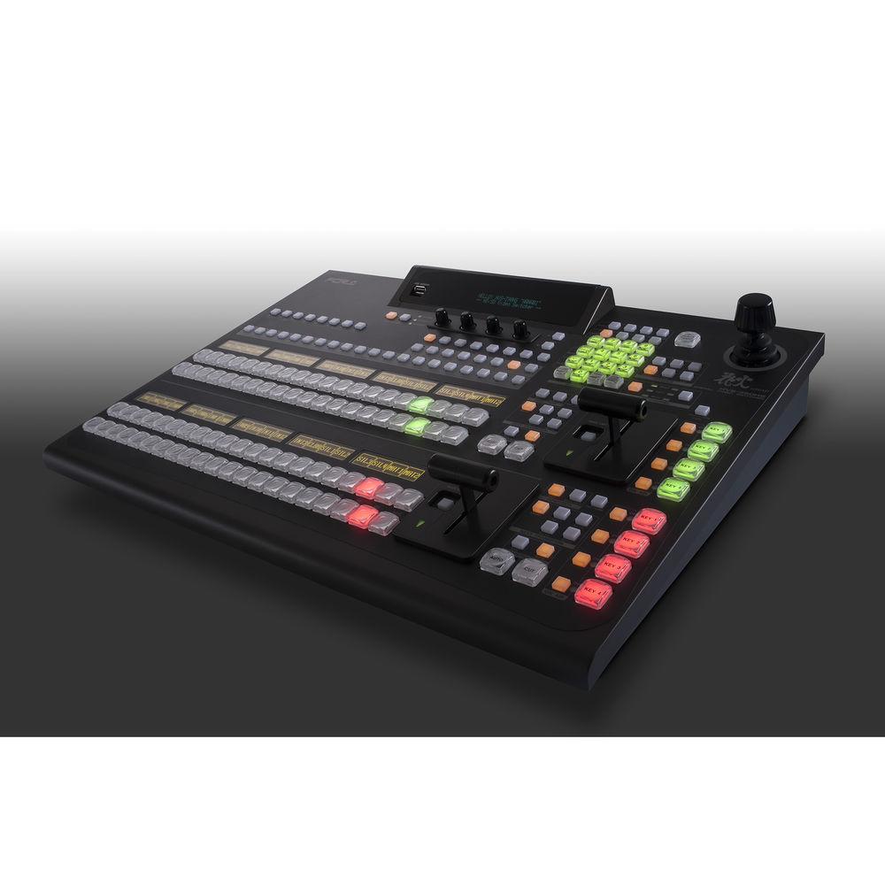 For.A HVS-390HS 2 M E Video Switcher with 2 M E 20-Button Control Panel