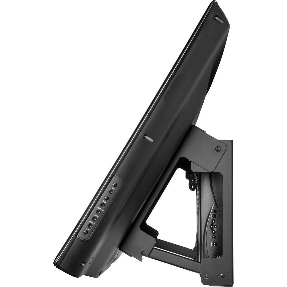 Peerless-AV Flat Tilt Wall Mount with Media Device Storage