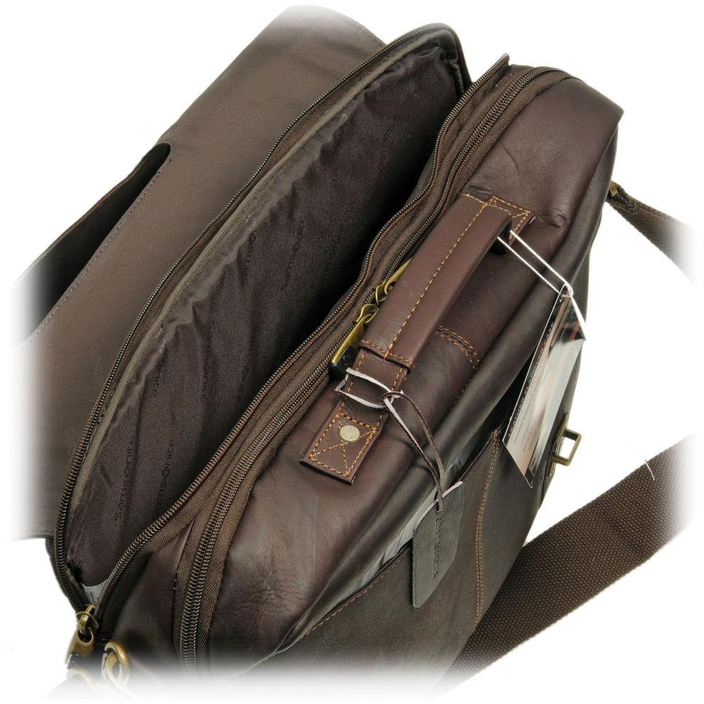 Samsonite Colombian Leather Laptop Case