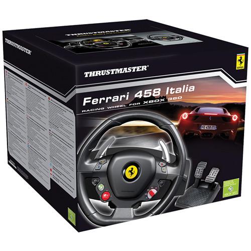 Thrustmaster Ferrari 458 Italia Racing Wheel for XBox360