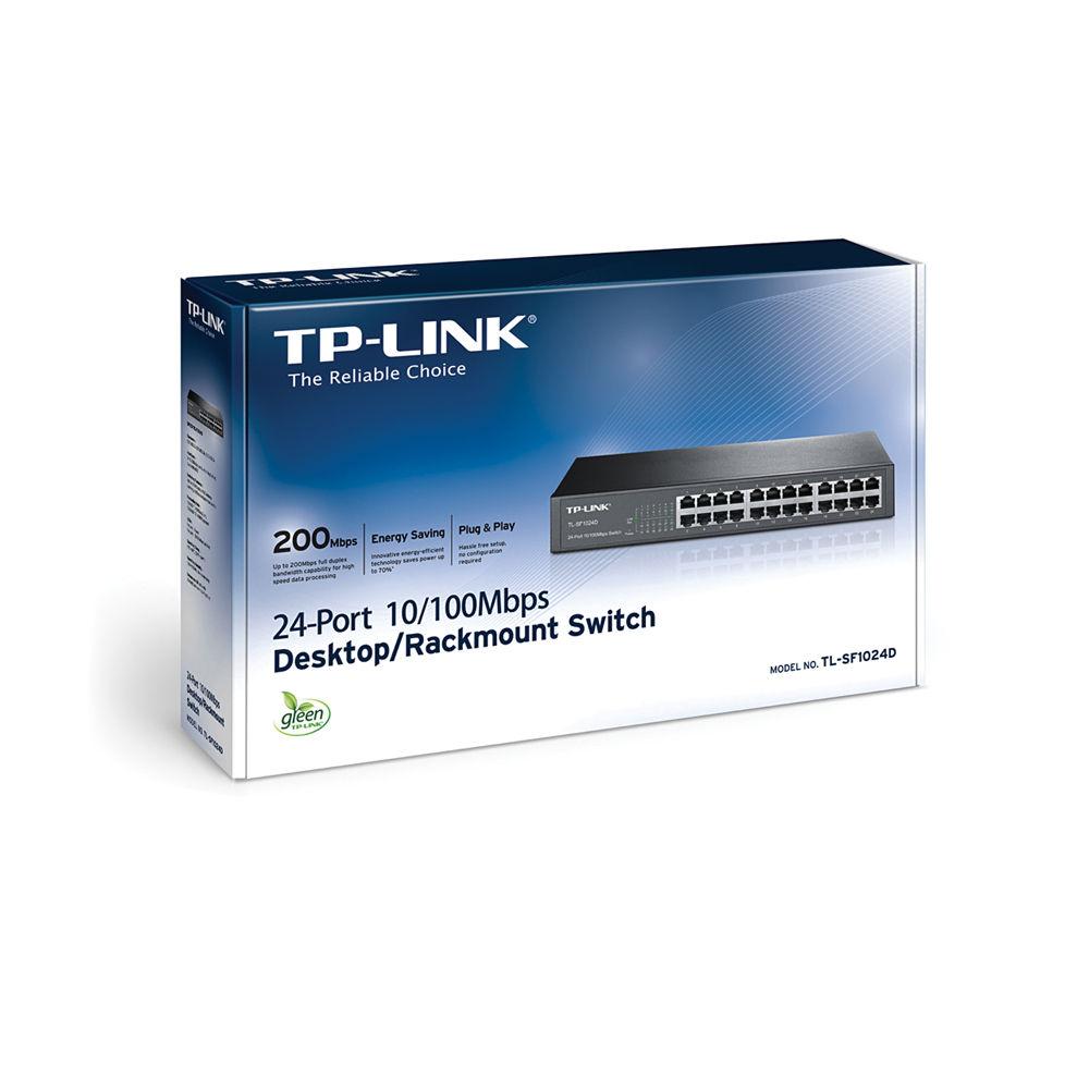 TP-Link TL-SF1024D 24-Port 10 100Mbps Switch