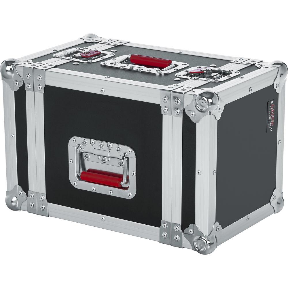 Gator Cases 6U G-Tour-Style ATA Wood Flight Half Rack Case