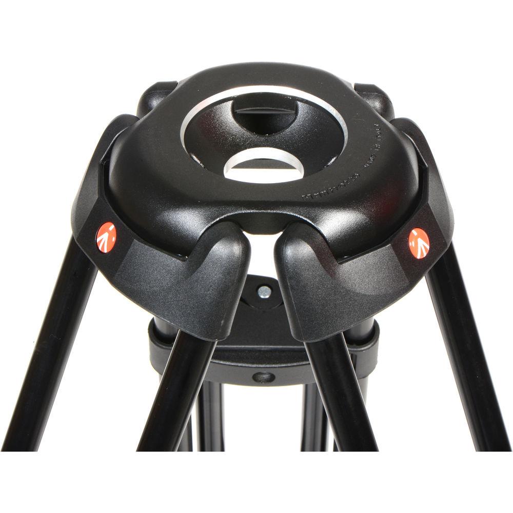 Manfrotto 546GB Pro Video Tripod with Ground-Level Spreader