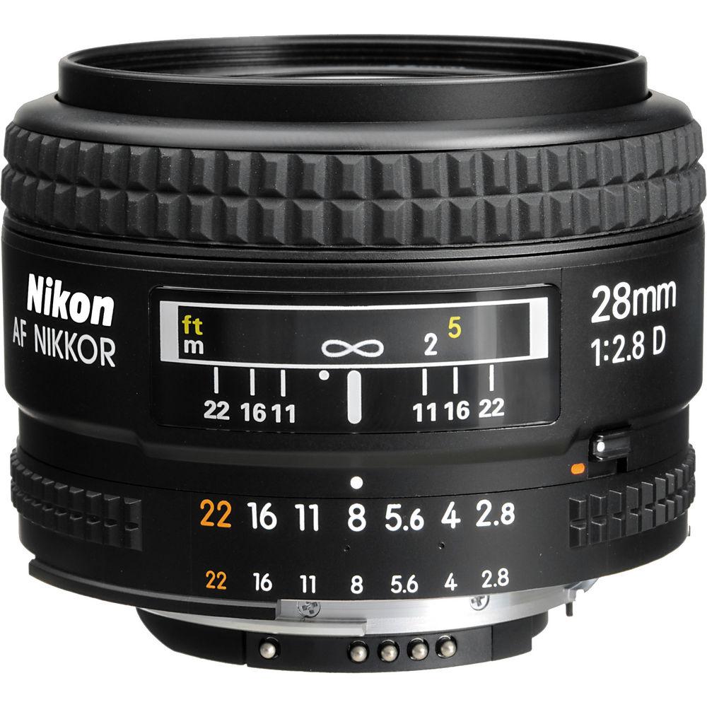 Nikon AF NIKKOR 28mm f 2.8D Lens