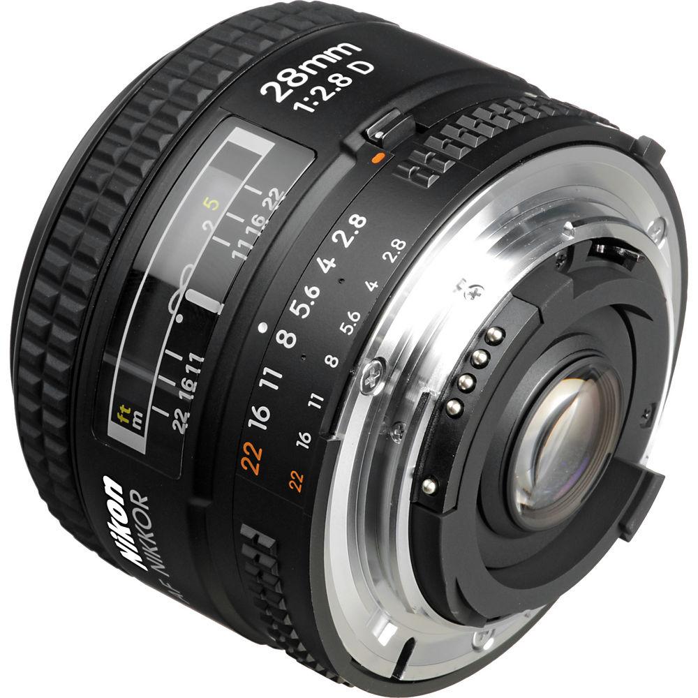 Nikon AF NIKKOR 28mm f 2.8D Lens