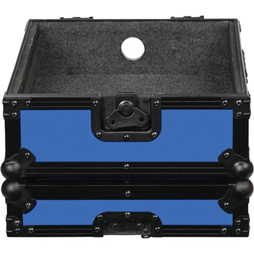Odyssey Innovative Designs FR12MIXBKBLUE Flight Ready DJ Mixer Case