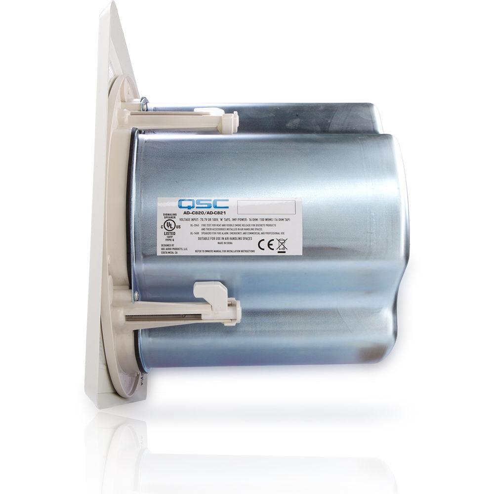 QSC AD-C821 High-Output Ceiling Mount Loudspeaker