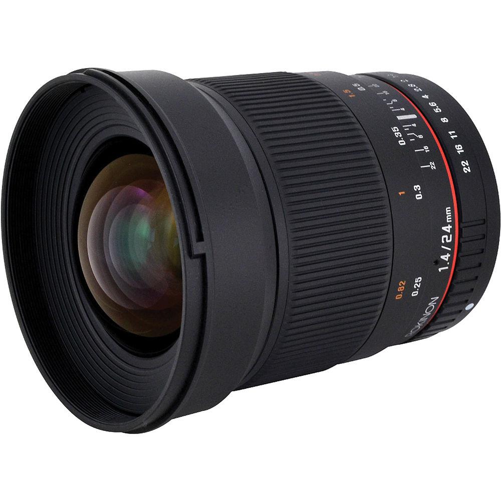 Rokinon 24mm f 1.4 ED AS UMC Wide-Angle Lens for Pentax