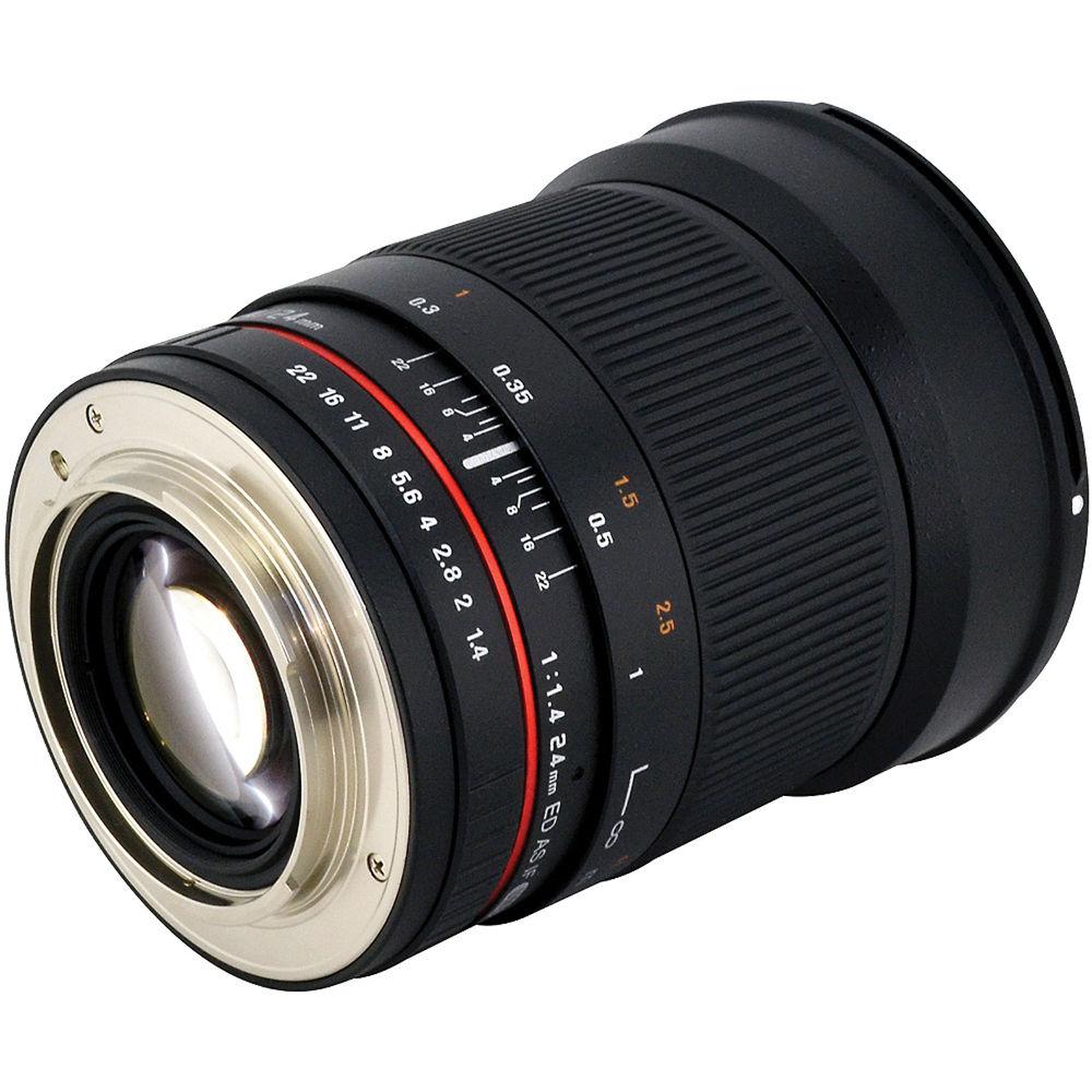 Rokinon 24mm f 1.4 ED AS UMC Wide-Angle Lens for Pentax
