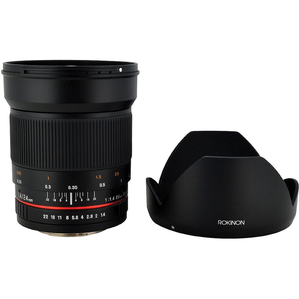 Rokinon 24mm f 1.4 ED AS UMC Wide-Angle Lens for Pentax