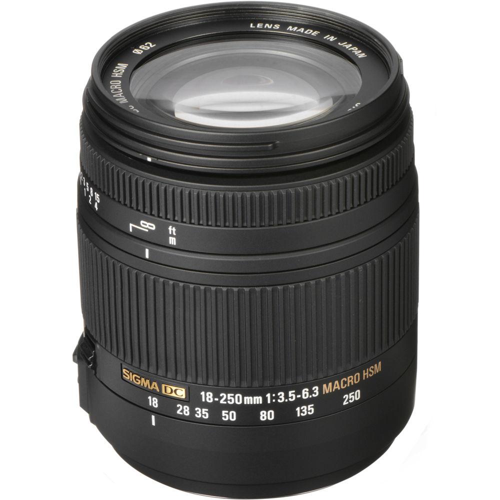 Sigma 18-250mm F3.5-6.3 DC Macro HSM for Sony Alpha Cameras