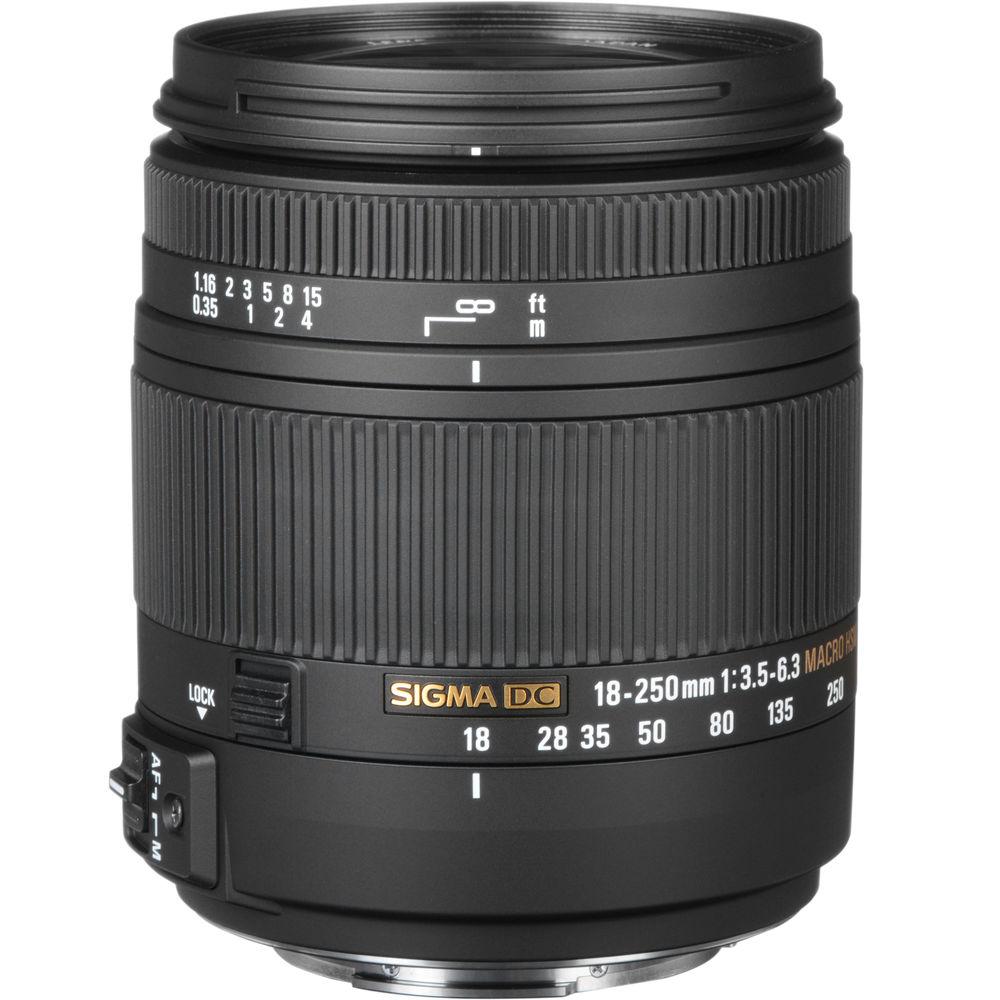 Sigma 18-250mm F3.5-6.3 DC Macro HSM for Sony Alpha Cameras