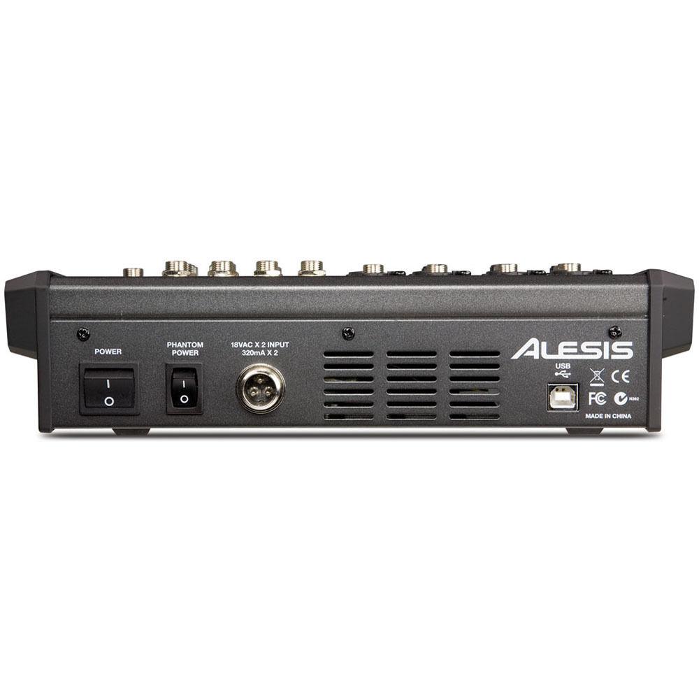 Alesis MultiMix 8 USB FX 8-Channel Mixer with Effects and USB Interface