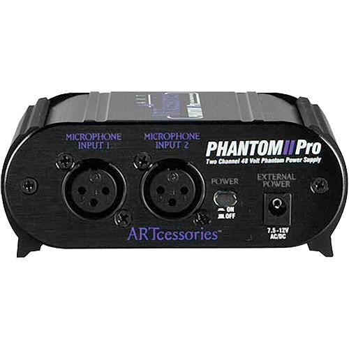 ART PHANTOM II Pro - Battery Operated Phantom Power Supply