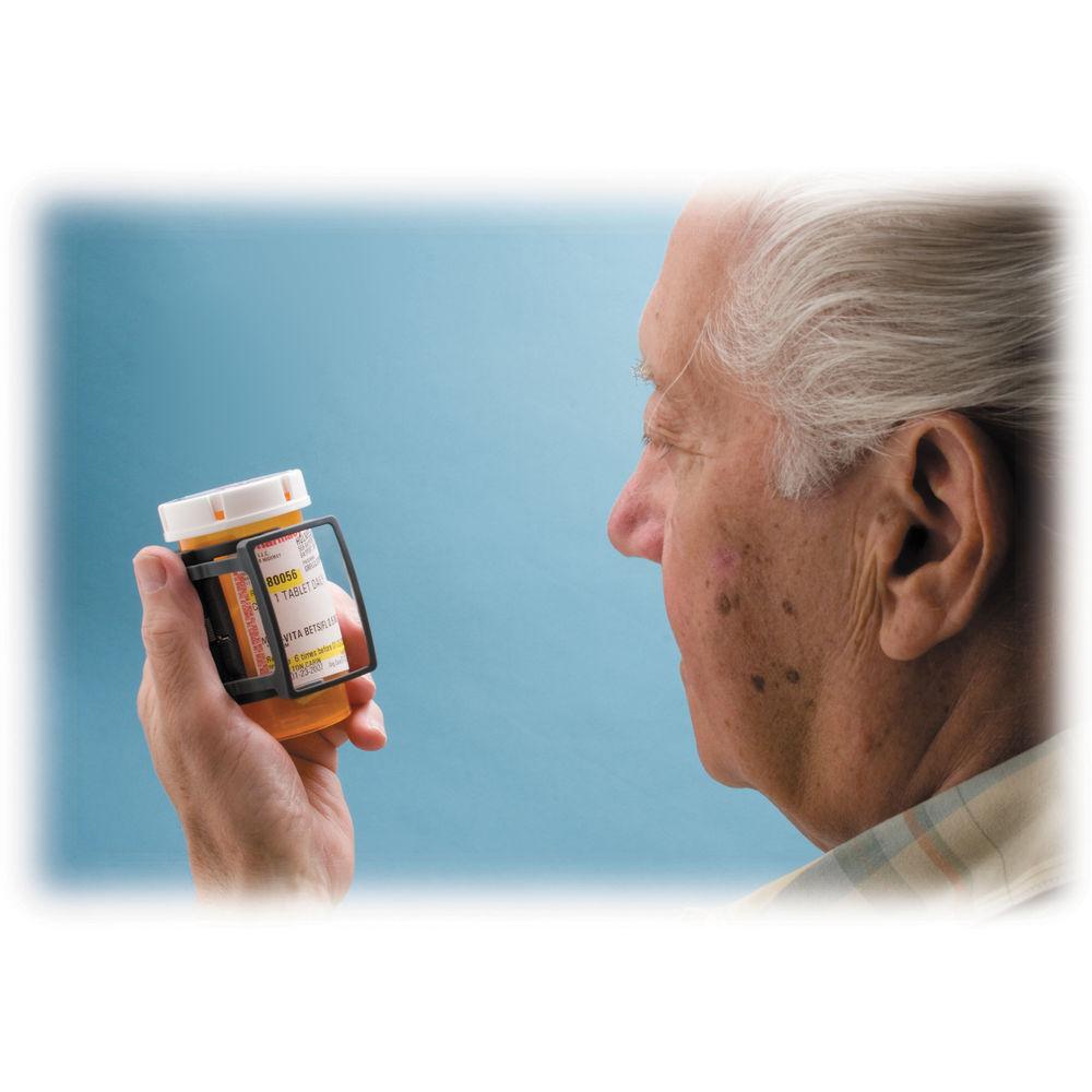 Carson RX-55 2.5x MagRX Medicine Bottle Magnifier
