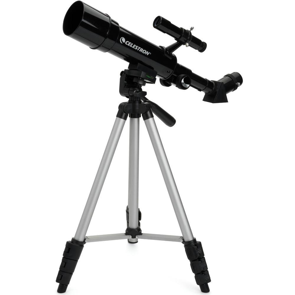 Celestron Travel Scope 50mm f 7.2 AZ Refractor Telescope Kit
