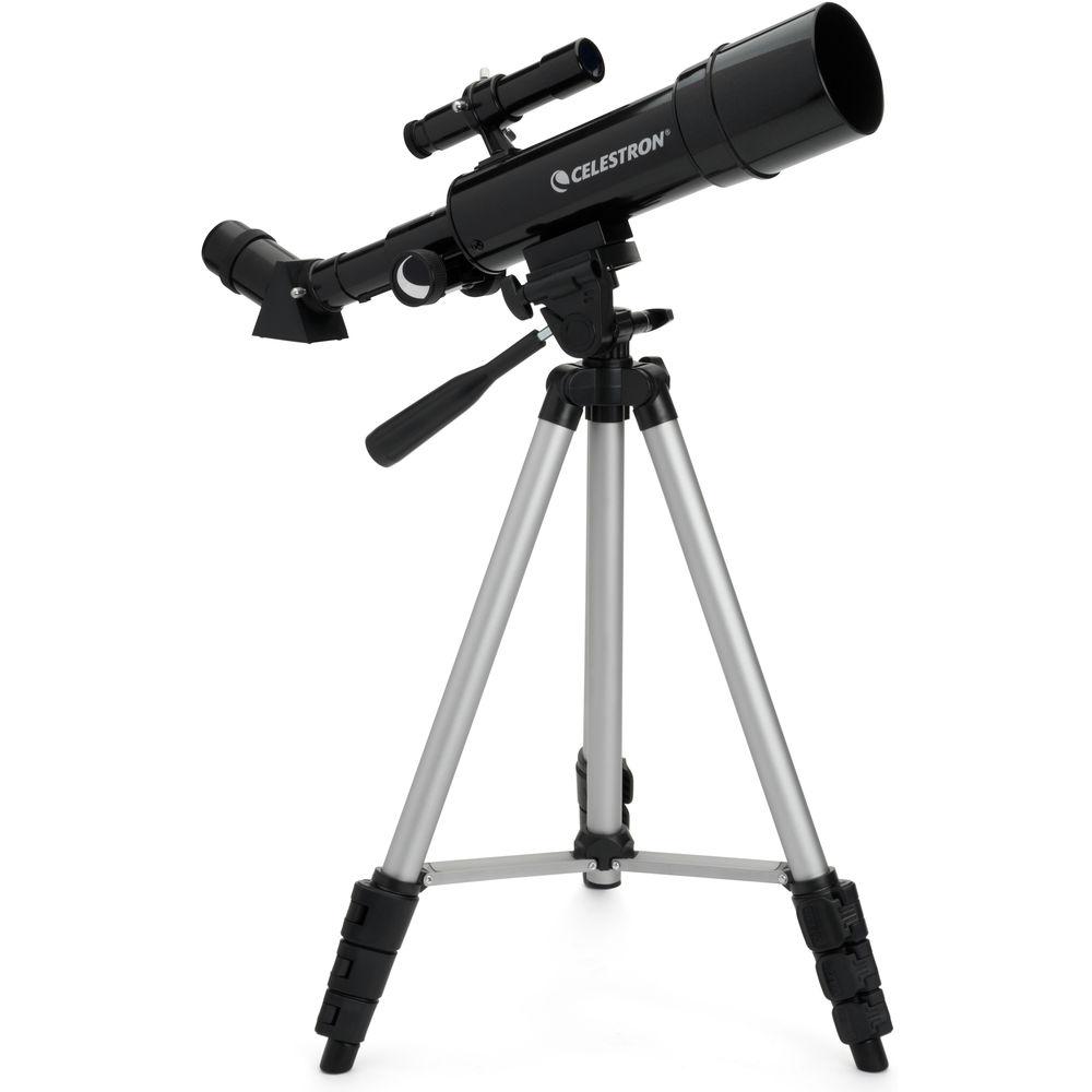 Celestron Travel Scope 50mm f 7.2 AZ Refractor Telescope Kit