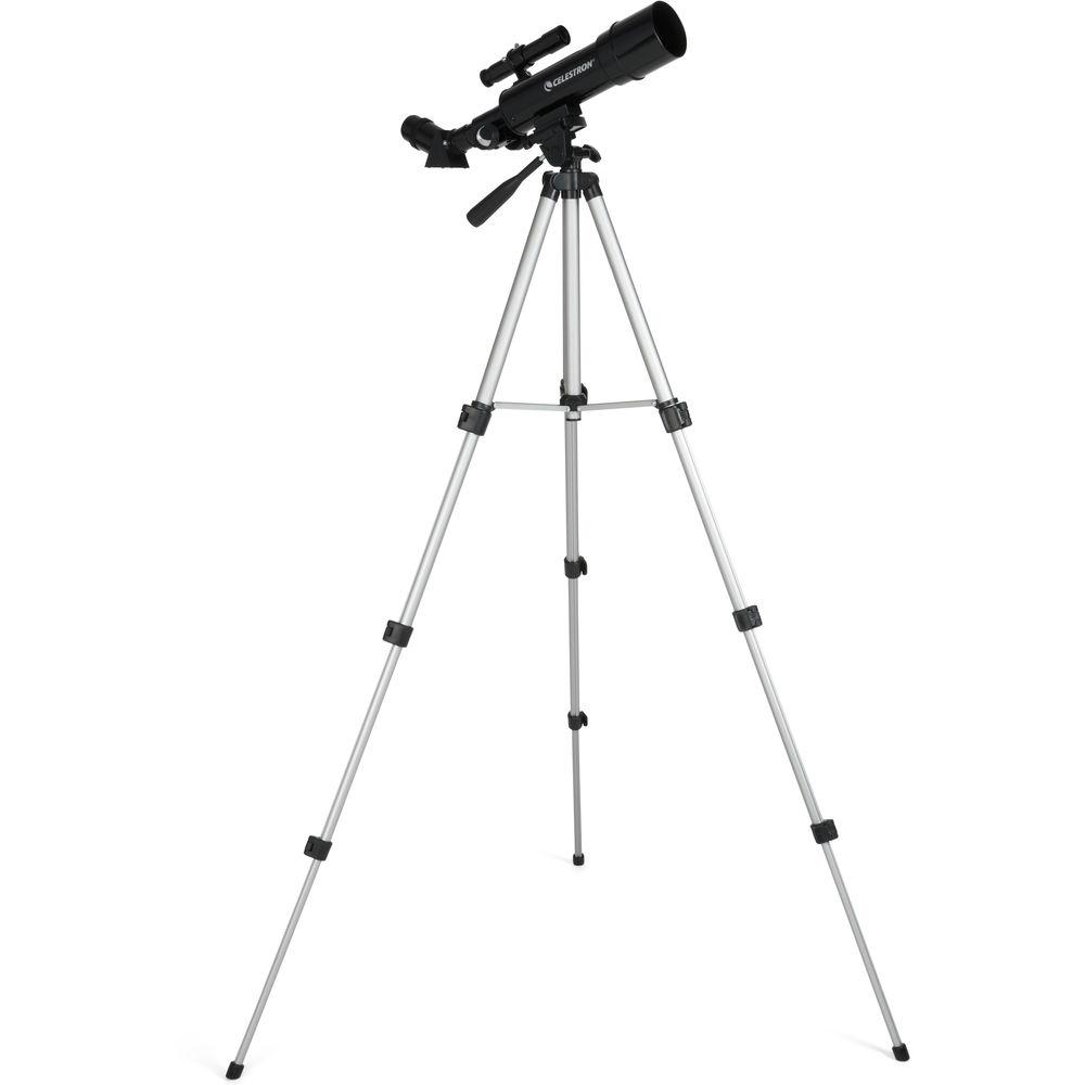 Celestron Travel Scope 50mm f 7.2 AZ Refractor Telescope Kit