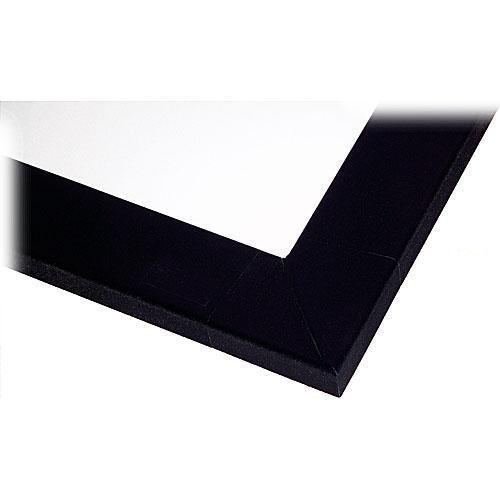 Draper 252253 Clarion Fixed Frame Projection Screen with Black Vel-Tex Frame