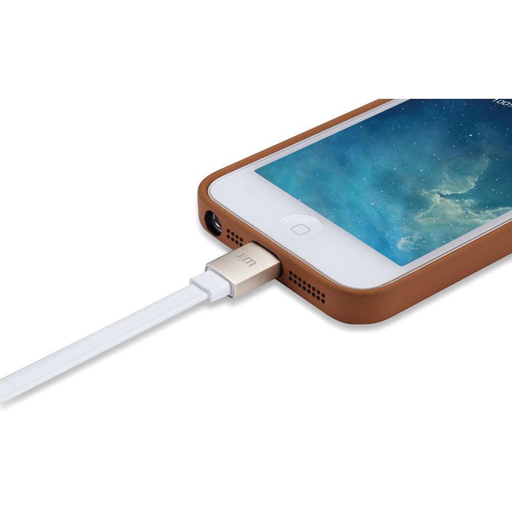 Just Mobile AluCable Flat USB Type-A to Lightning Cable
