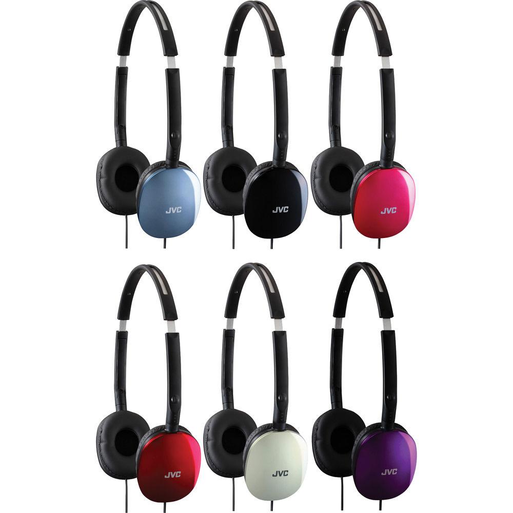 JVC HA-S160 FLATS On-Ear Stereo Headphones
