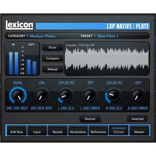 Lexicon LXP Native Reverb Plug-In Bundle - Software Reverb Plug-In