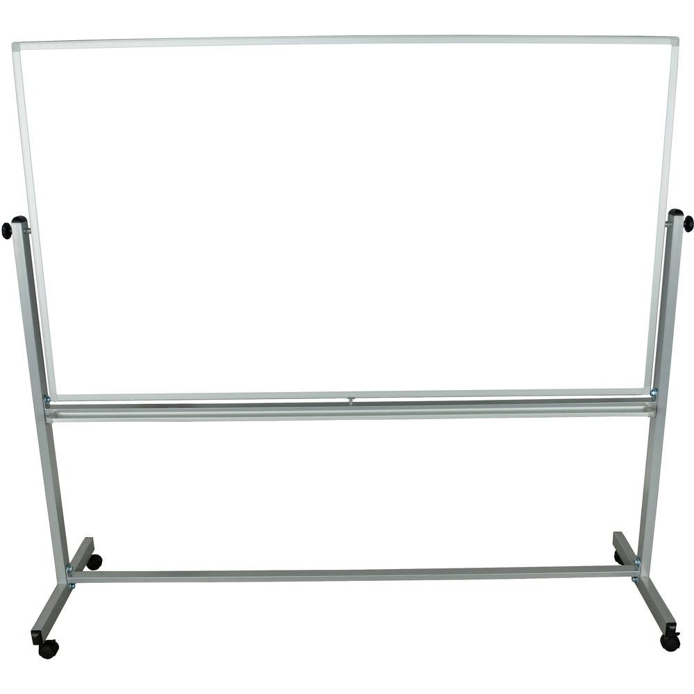 Luxor MB7240WW Mobile Magnetic Reversible Whiteboard