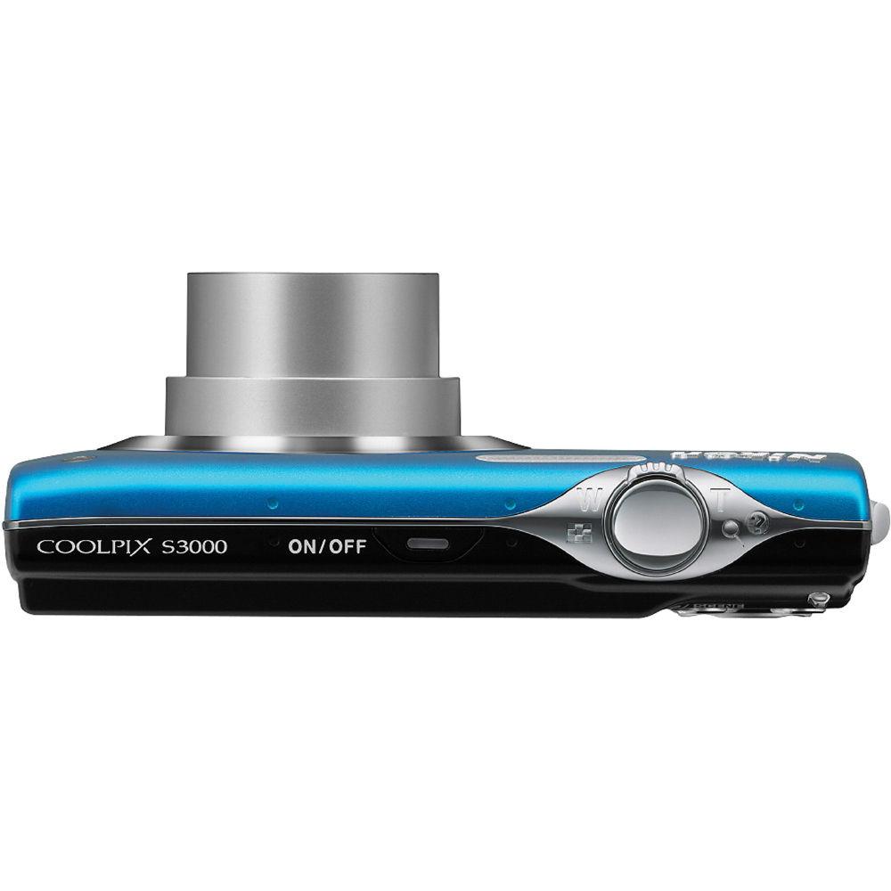 Nikon CoolPix S3000 Digital Camera - Refurbished