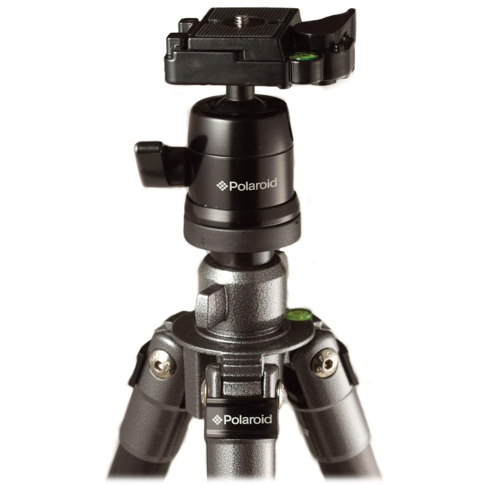 Polaroid 65" Ultra-Light Carbon Fiber Tripod with Ball Head