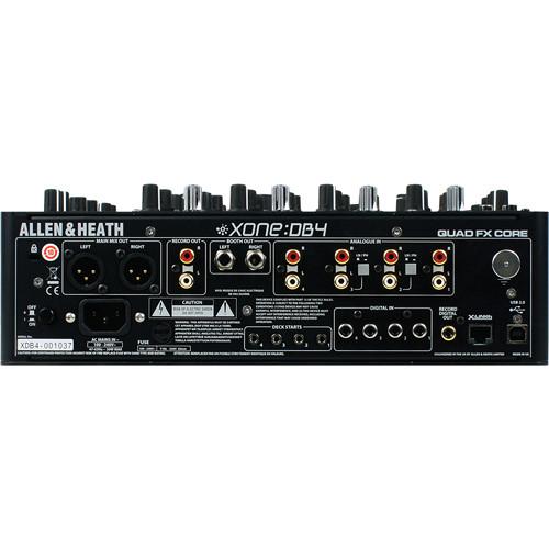 Allen & Heath Xone:DB4 Digital DJ FX Mixer