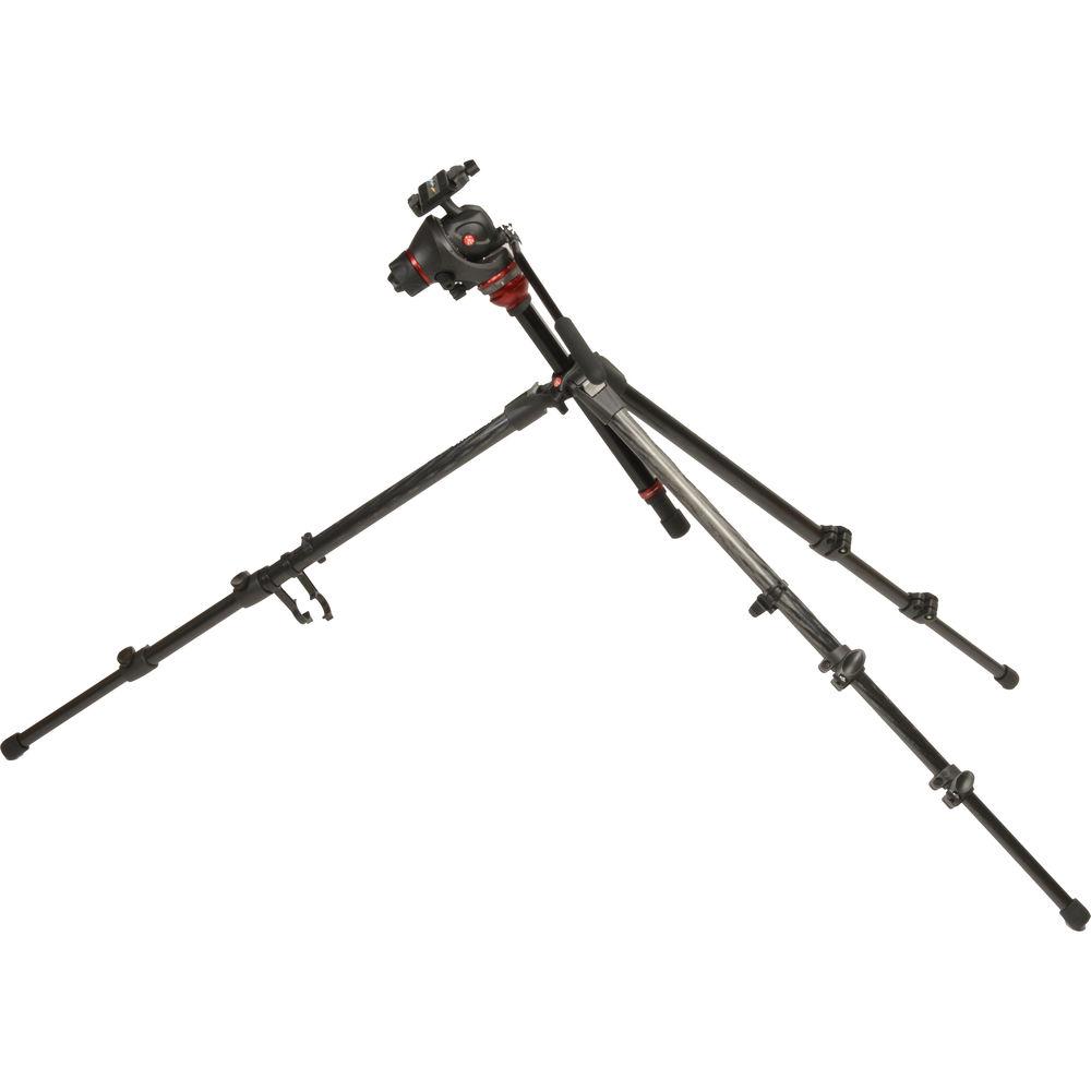 Manfrotto 755CX3 MagFiber Tripod & MH055M8-Q5 Photo-Movie Head with Q5 Quick Release