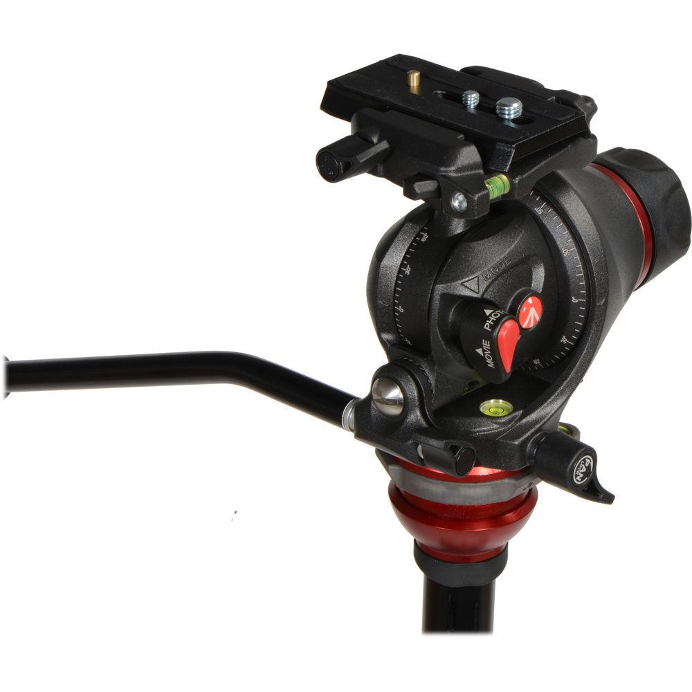 Manfrotto 755CX3 MagFiber Tripod & MH055M8-Q5 Photo-Movie Head with Q5 Quick Release