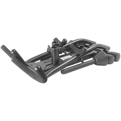 On-Stage SXS7201B Double Sax Flute Stand