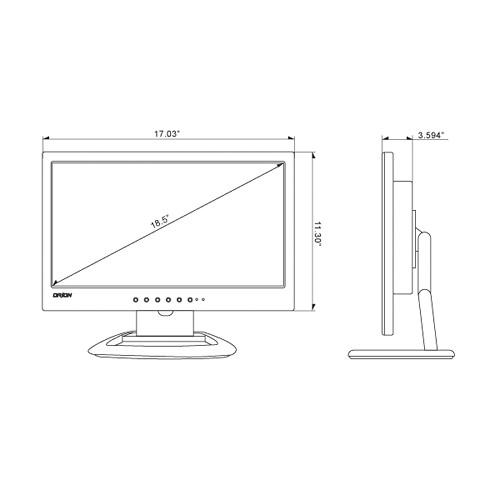 Orion Images 18REDP Wide Premium LED Monitor