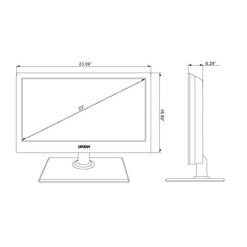 Orion Images 23REDE Full HD LED Monitor