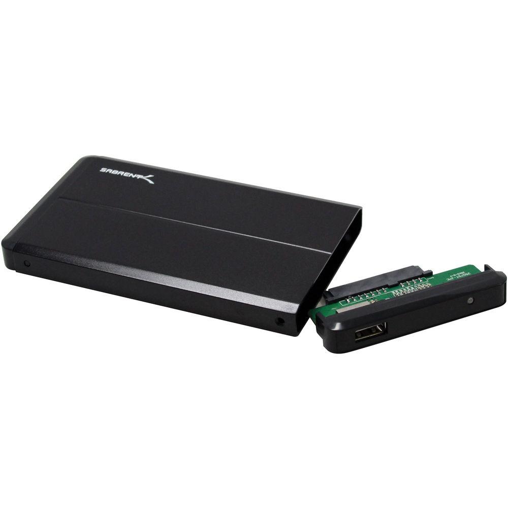 Sabrent USB 2.0 to 2.5" SATA Aluminum Hard Drive Enclosure