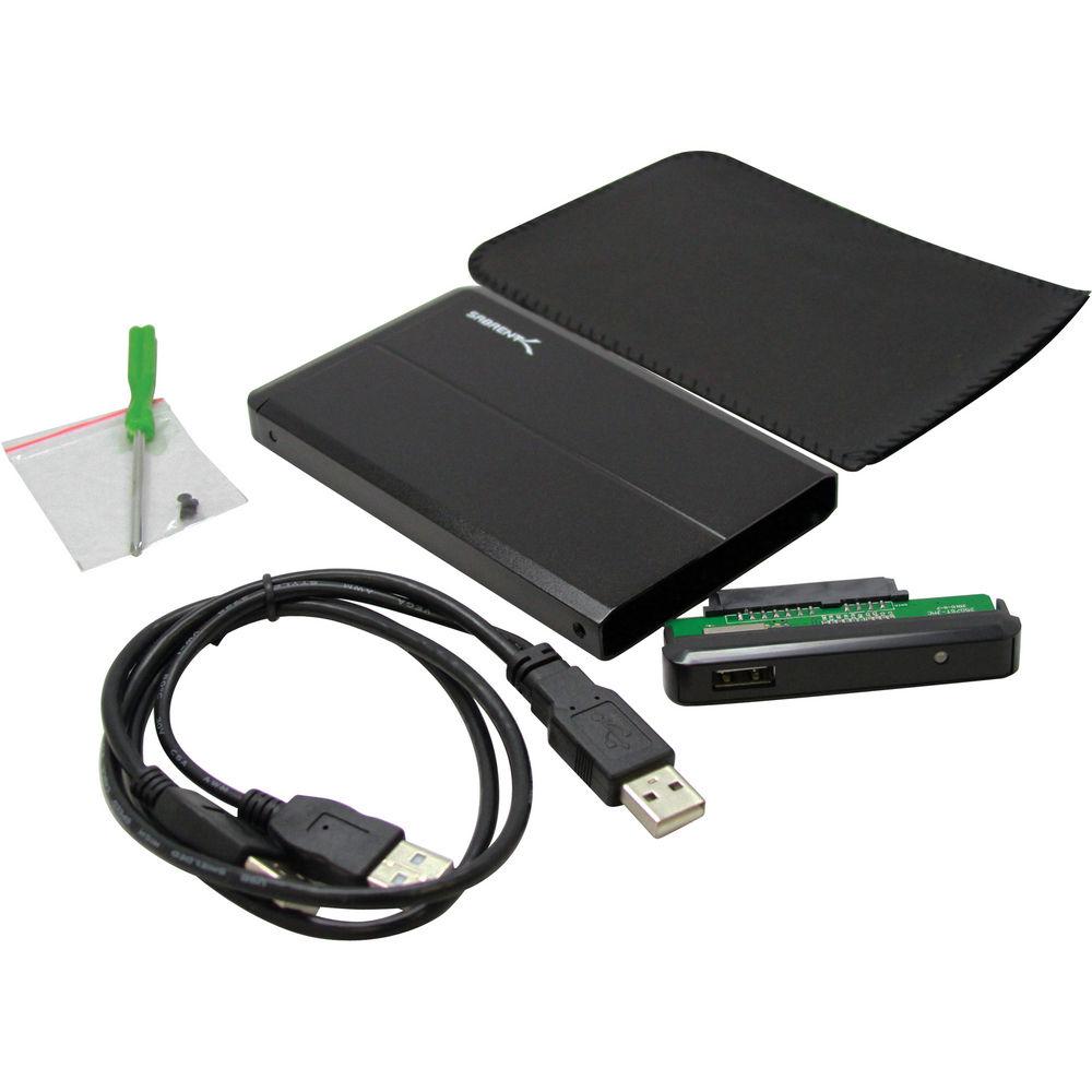 Sabrent USB 2.0 to 2.5" SATA Aluminum Hard Drive Enclosure