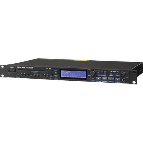 Tascam CD-500B Single-Rackspace CD Player