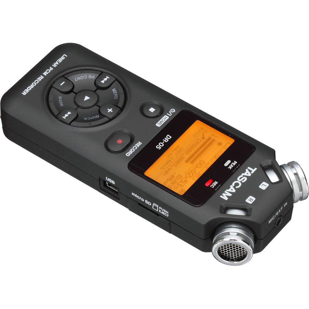 Tascam DR-05 Portable Handheld Digital Audio Recorder