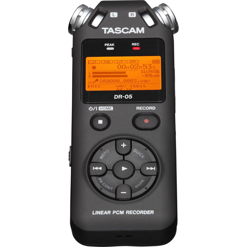 Tascam DR-05 Portable Handheld Digital Audio Recorder