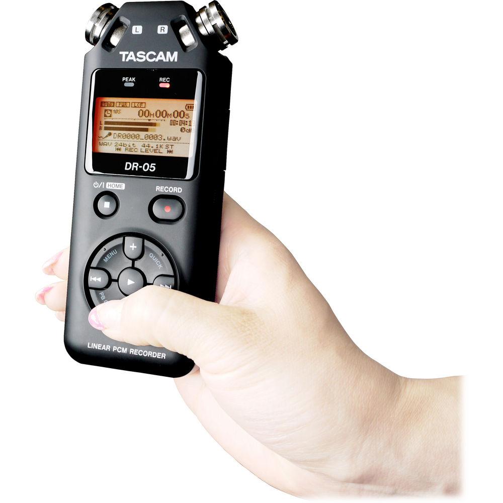 Tascam DR-05 Portable Handheld Digital Audio Recorder