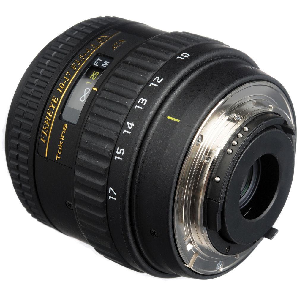 Tokina AT-X 107 AF DX NH Fisheye 10-17mm f 3.5-4.5 Lens for Nikon