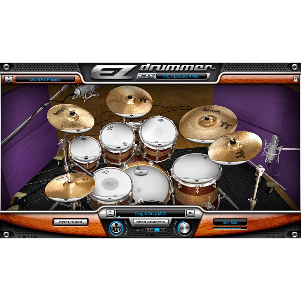 Toontrack The Classic EZX Drum Library