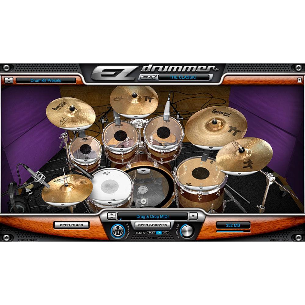 Toontrack The Classic EZX Drum Library