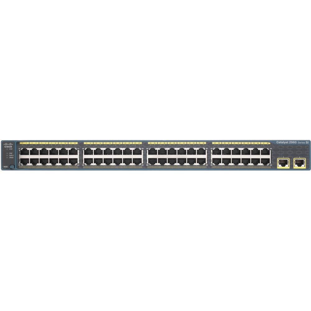 Cisco Catalyst 2960-48TT-S 48-Port 10 100 Ethernet Switch
