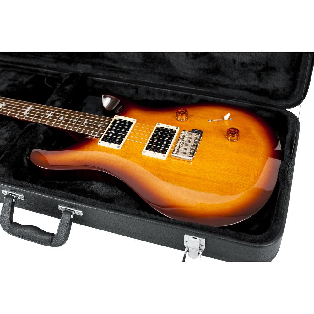 Gator Cases Hard-Shell Wood Case For PRS And Wide-Body Style Electric Guitars
